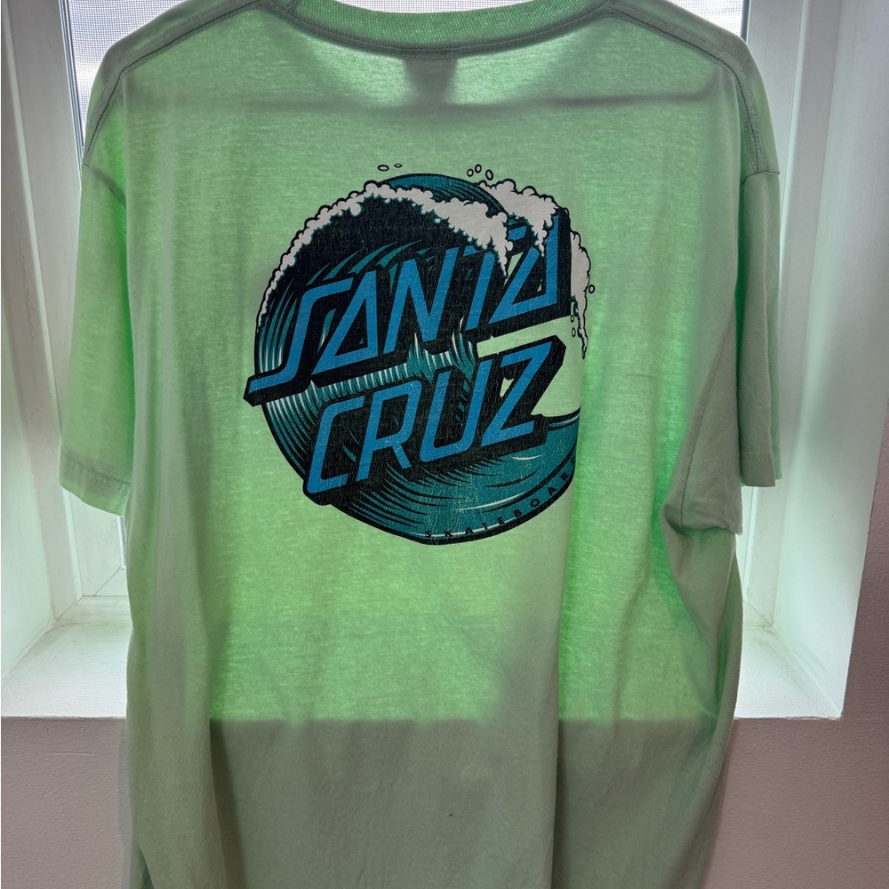 Santa Cruz Green Graphic T-Shirt